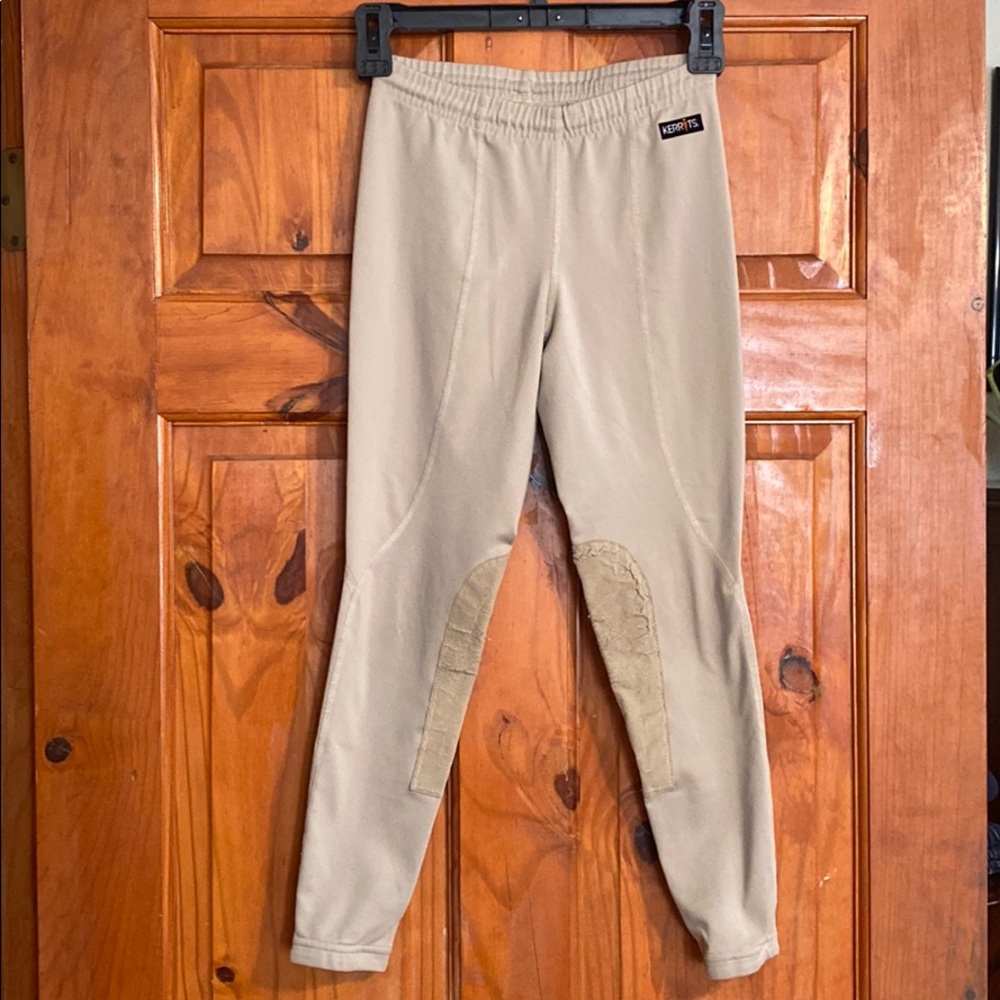 Kerrits Tan Breeches, Girls Large